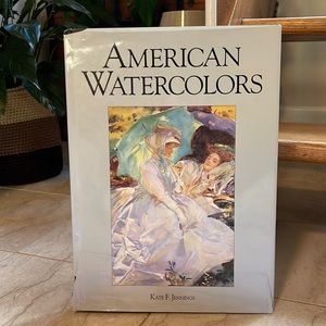 American Watercolors Hardback Coffee Table Book